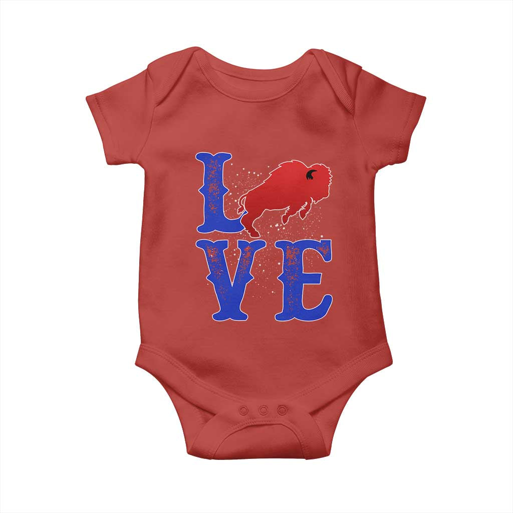 Let's Go Buffalo Baby Onesie WNY Pride Mafia Gift Wild American Bison Lovers