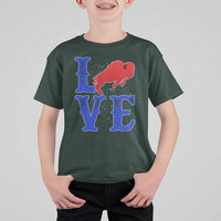 Let's Go Buffalo T Shirt For Kid WNY Pride Mafia Gift Wild American Bison Lovers - Wonder Print Shop