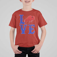 Let's Go Buffalo T Shirt For Kid WNY Pride Mafia Gift Wild American Bison Lovers - Wonder Print Shop