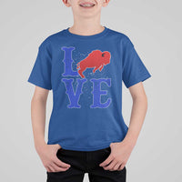 Let's Go Buffalo T Shirt For Kid WNY Pride Mafia Gift Wild American Bison Lovers - Wonder Print Shop