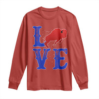 Let's Go Buffalo Long Sleeve Shirt WNY Pride Mafia Gift Wild American Bison Lovers