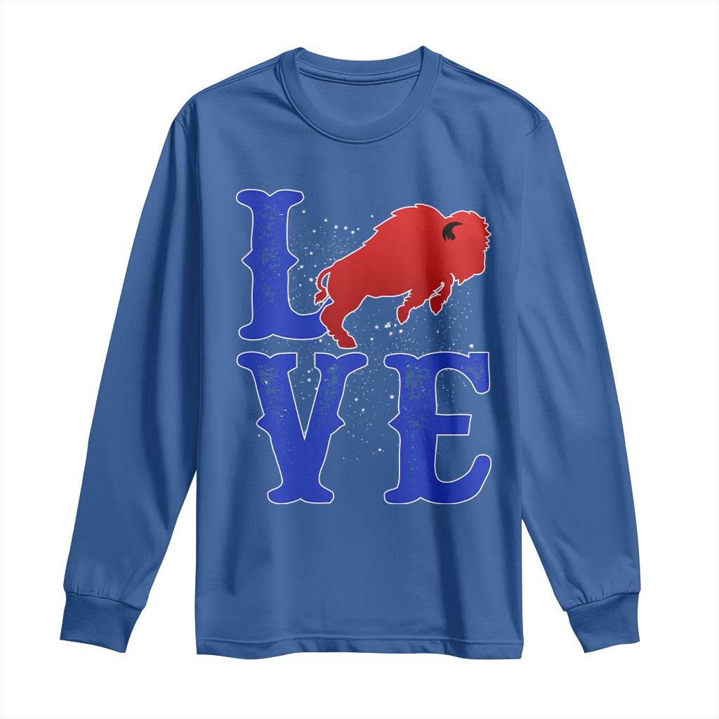 Let's Go Buffalo Long Sleeve Shirt WNY Pride Mafia Gift Wild American Bison Lovers