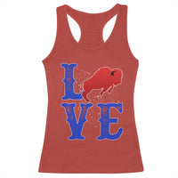 Let's Go Buffalo Racerback Tank Top WNY Pride Mafia Gift Wild American Bison Lovers