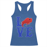 Let's Go Buffalo Racerback Tank Top WNY Pride Mafia Gift Wild American Bison Lovers