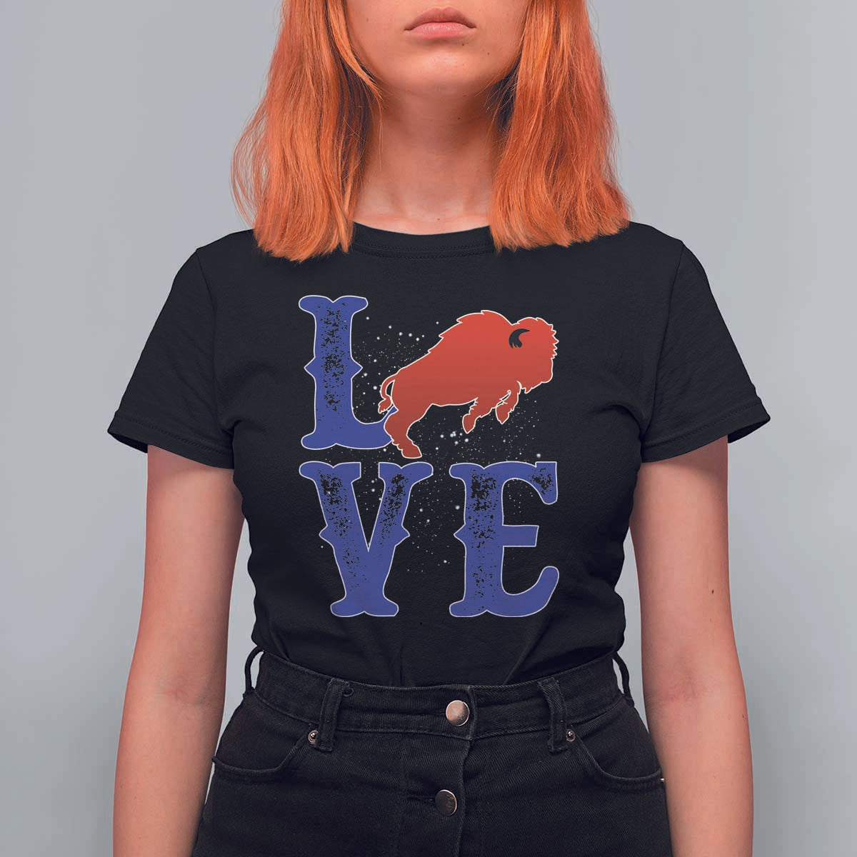 Let's Go Buffalo T Shirt For Women WNY Pride Mafia Gift Wild American Bison Lovers - Wonder Print Shop