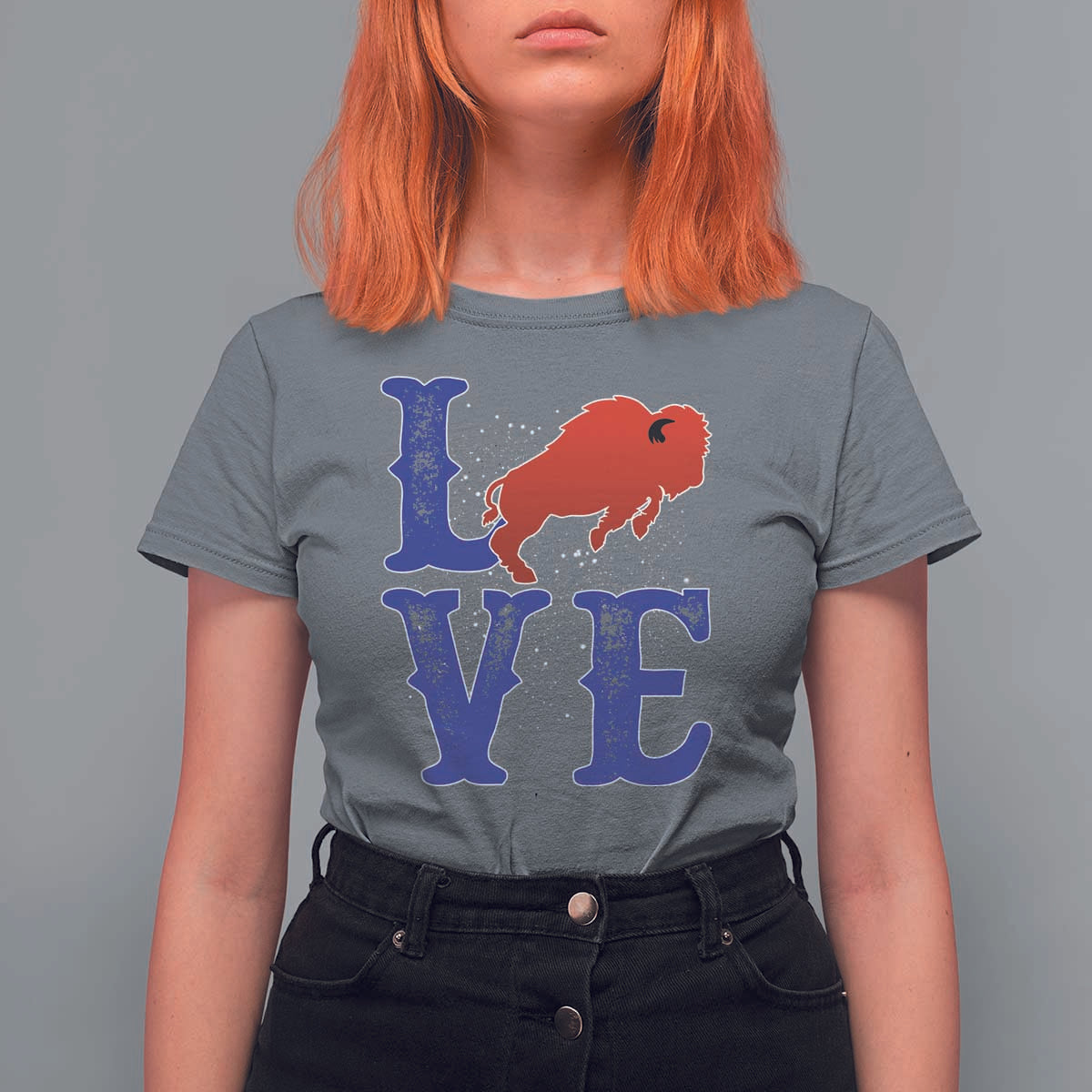 Let's Go Buffalo T Shirt For Women WNY Pride Mafia Gift Wild American Bison Lovers - Wonder Print Shop