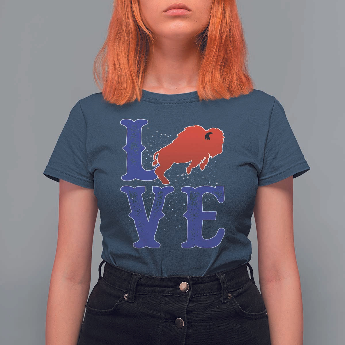 Let's Go Buffalo T Shirt For Women WNY Pride Mafia Gift Wild American Bison Lovers - Wonder Print Shop