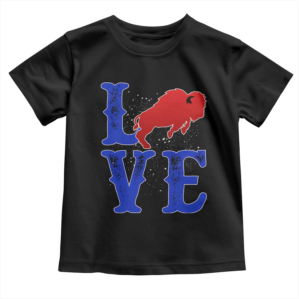 Let's Go Buffalo Toddler T Shirt WNY Pride Mafia Gift Wild American Bison Lovers