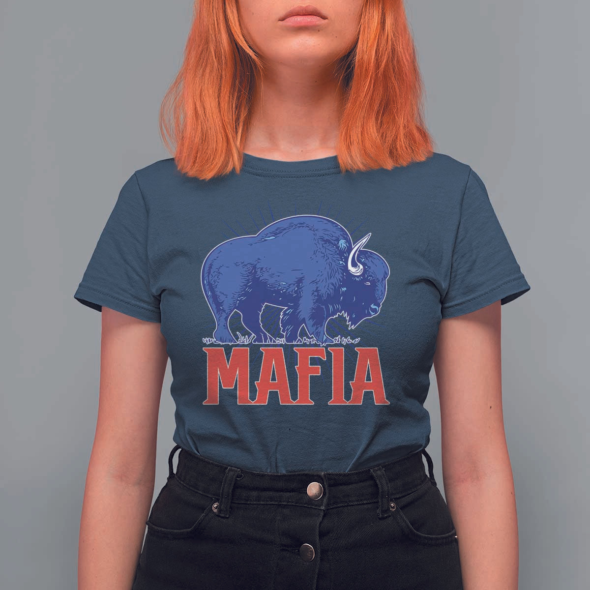 Let's Go Buffalo T Shirt For Women Funny Mafia Gift WNY Pride - Wonder Print Shop