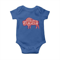 Let's Go Buffalo Baby Onesie WNY Pride Fan Apparel