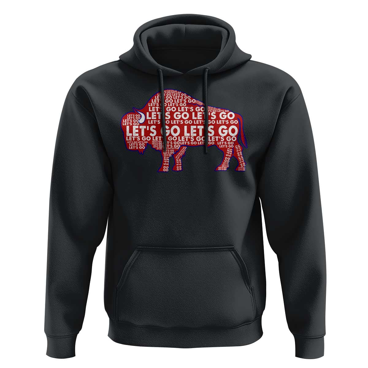 Let's Go Buffalo Hoodie WNY Pride Fan Apparel