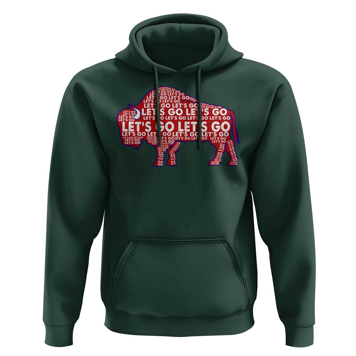 Let's Go Buffalo Hoodie WNY Pride Fan Apparel