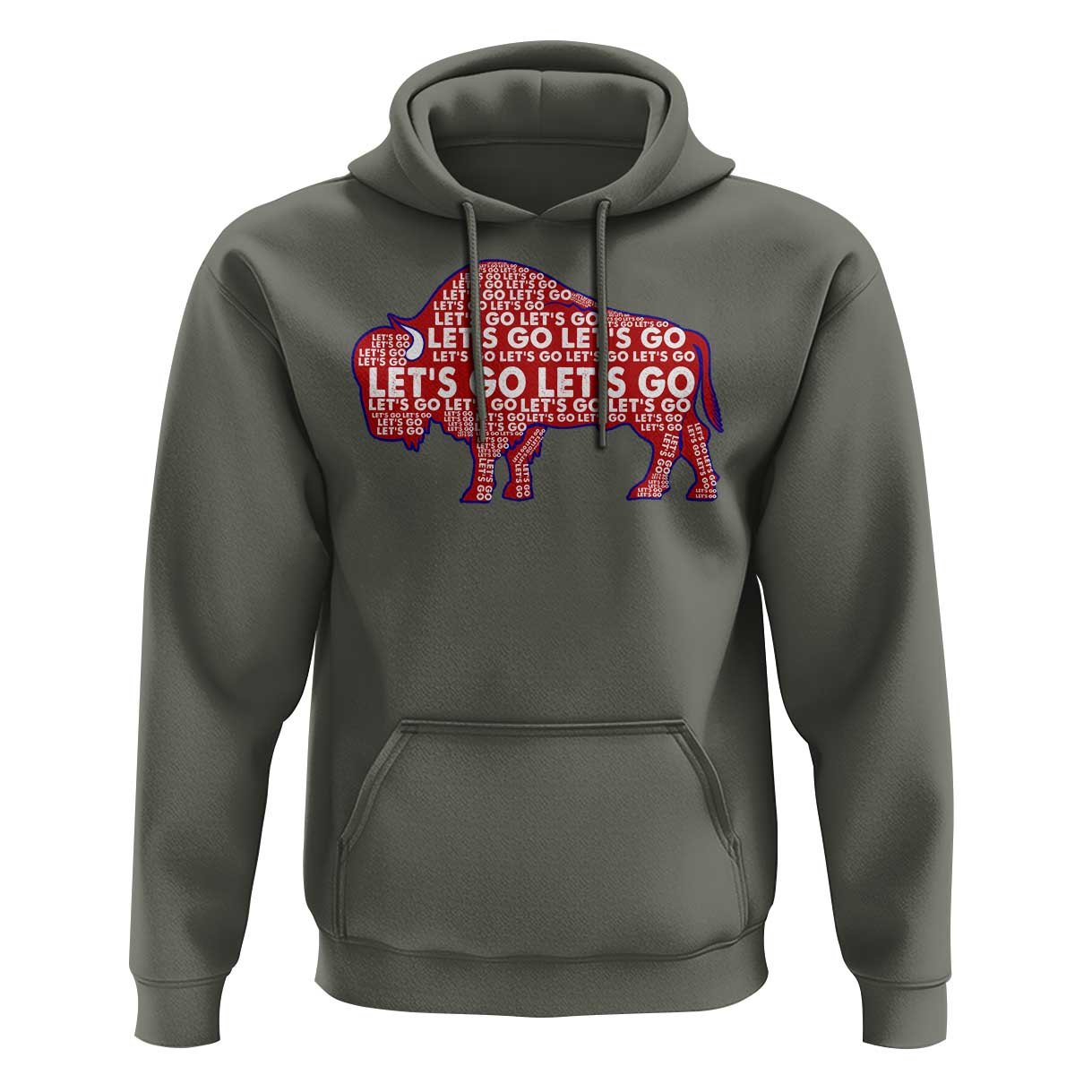 Let's Go Buffalo Hoodie WNY Pride Fan Apparel