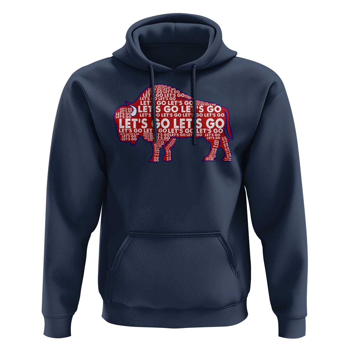 Let's Go Buffalo Hoodie WNY Pride Fan Apparel