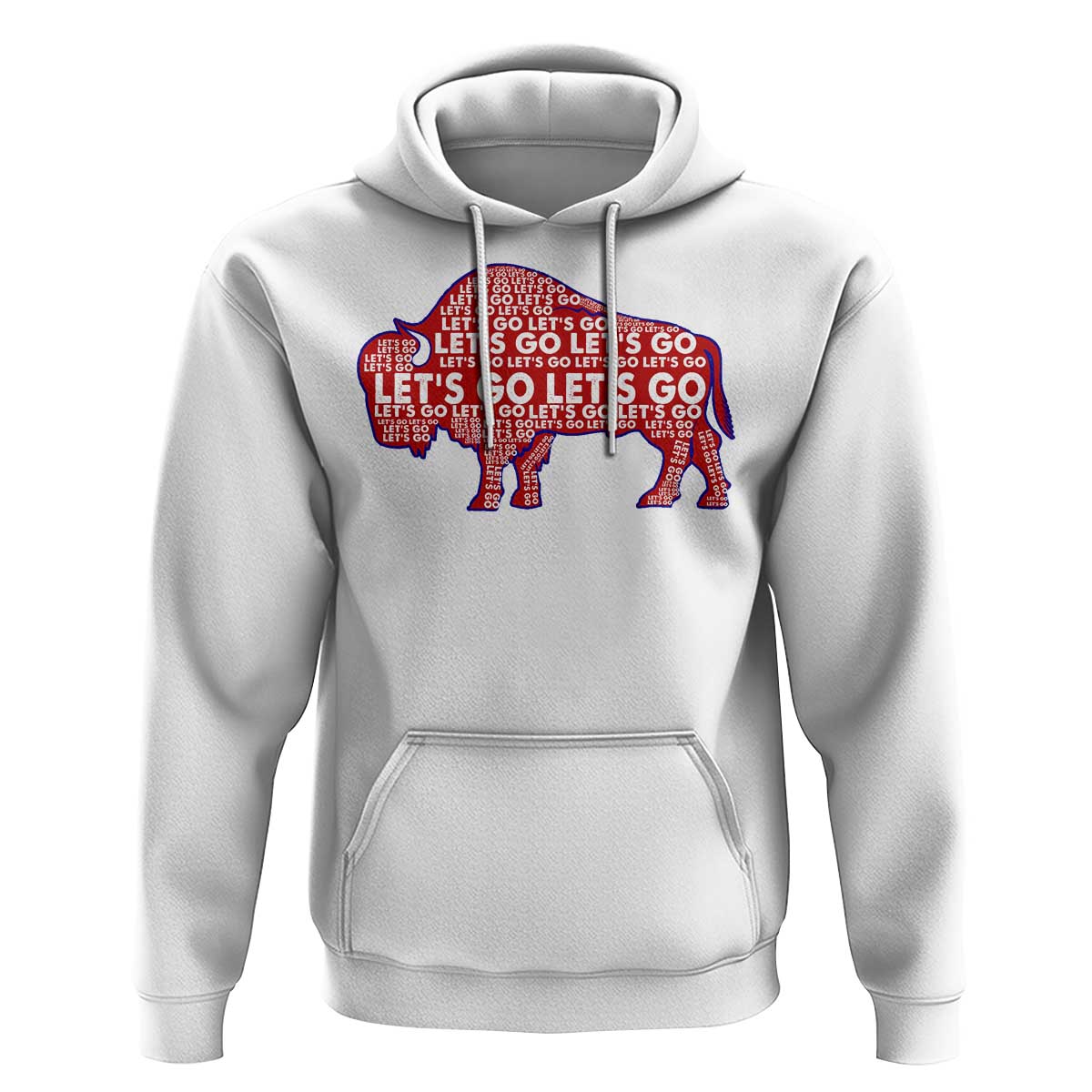 Let's Go Buffalo Hoodie WNY Pride Fan Apparel