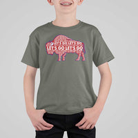 Let's Go Buffalo T Shirt For Kid WNY Pride Fan Apparel