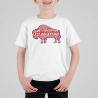Let's Go Buffalo T Shirt For Kid WNY Pride Fan Apparel