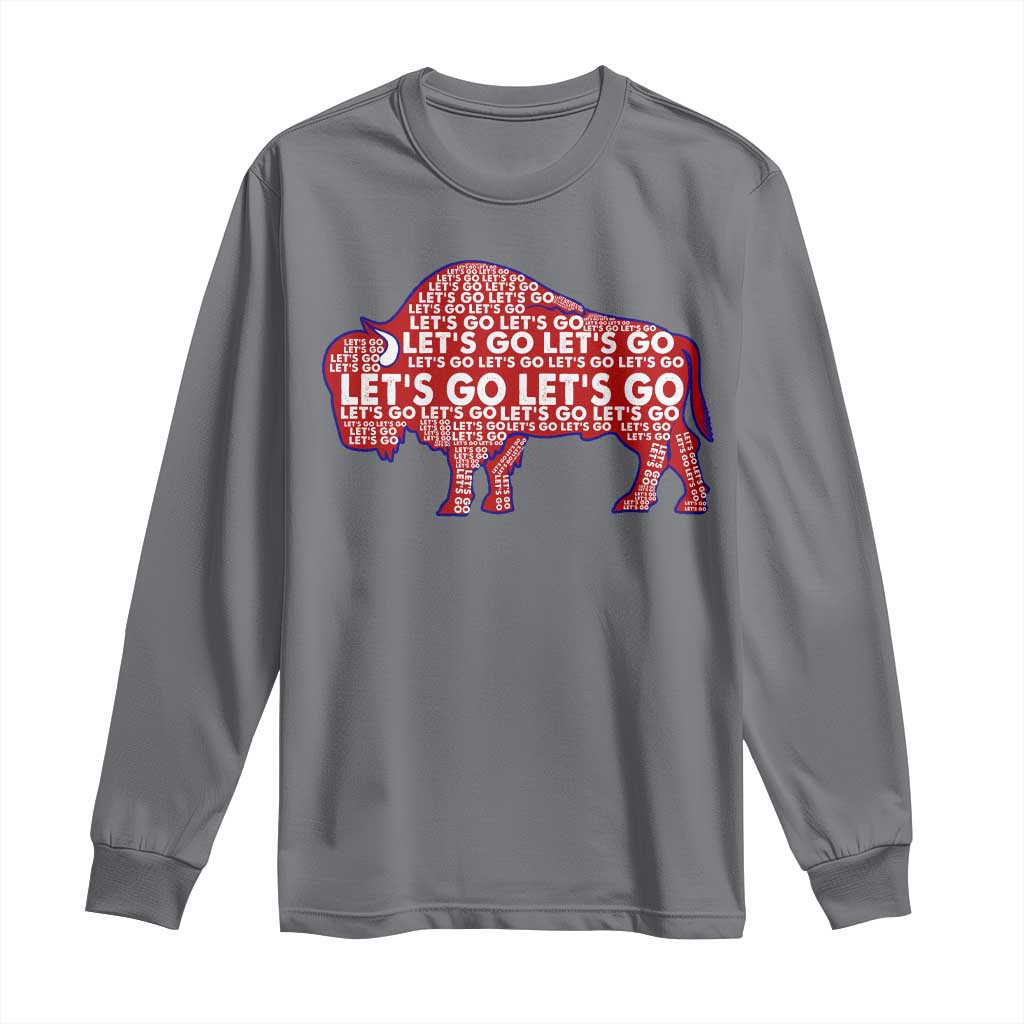 Let's Go Buffalo Long Sleeve Shirt WNY Pride Fan Apparel