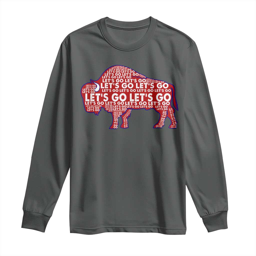 Let's Go Buffalo Long Sleeve Shirt WNY Pride Fan Apparel