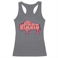 Let's Go Buffalo Racerback Tank Top WNY Pride Fan Apparel