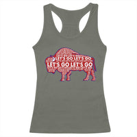 Let's Go Buffalo Racerback Tank Top WNY Pride Fan Apparel