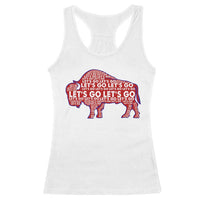 Let's Go Buffalo Racerback Tank Top WNY Pride Fan Apparel