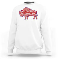 Let's Go Buffalo Sweatshirt WNY Pride Fan Apparel - Wonder Print Shop
