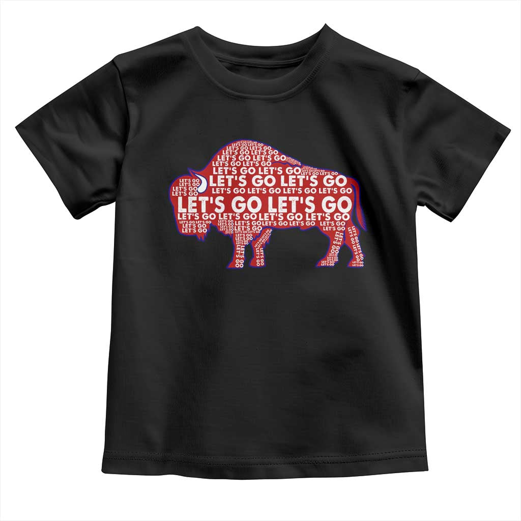 Let's Go Buffalo Toddler T Shirt WNY Pride Fan Apparel