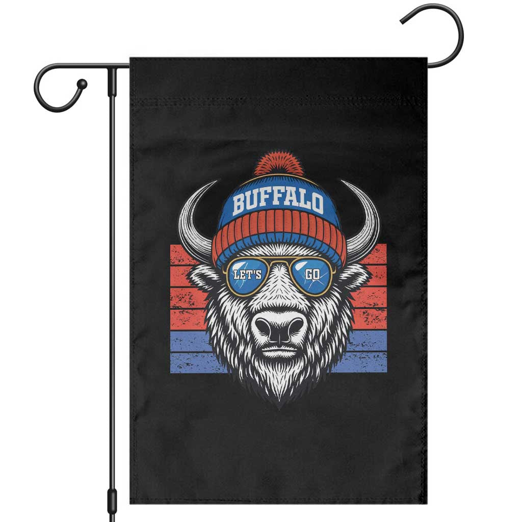 Buffalo Football Garden Flag Vintage 90s Bill Fan Game Day - Wonder Print Shop