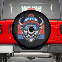 Buffalo Football Spare Tire Cover Vintage 90s Bill Fan Game Day - Wonder Print Shop