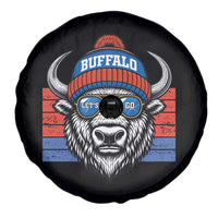 Buffalo Football Spare Tire Cover Vintage 90s Bill Fan Game Day - Wonder Print Shop