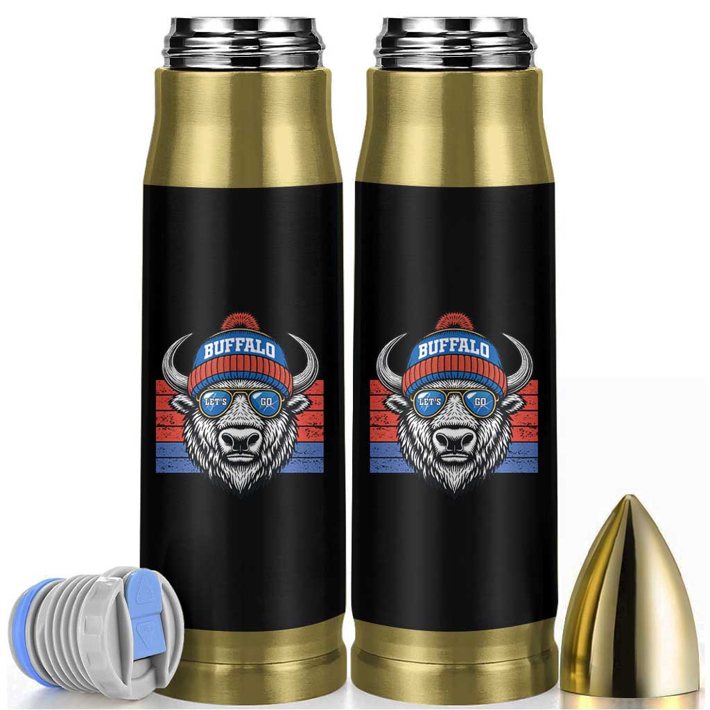Buffalo Football Bullet Tumbler Vintage 90s Bill Fan Game Day - Wonder Print Shop