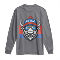 Buffalo Football Long Sleeve Shirt Vintage 90s Bill Fan Game Day - Wonder Print Shop