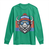 Buffalo Football Long Sleeve Shirt Vintage 90s Bill Fan Game Day - Wonder Print Shop