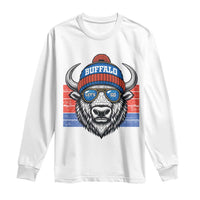 Buffalo Football Long Sleeve Shirt Vintage 90s Bill Fan Game Day - Wonder Print Shop