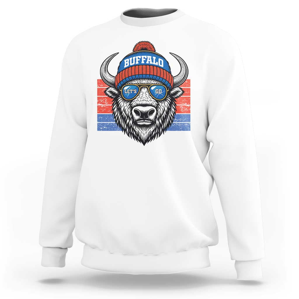 Buffalo Football Sweatshirt Vintage 90s Bill Fan Game Day - Wonder Print Shop