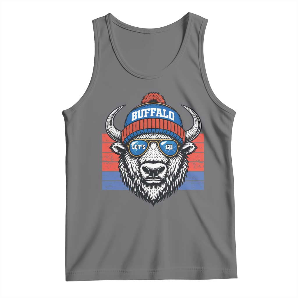 Buffalo Football Tank Top Vintage 90s Bill Fan Game Day - Wonder Print Shop