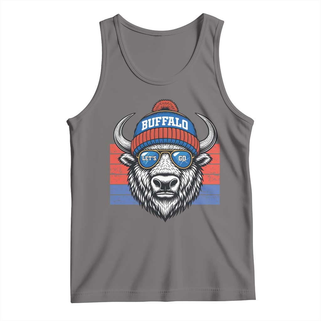 Buffalo Football Tank Top Vintage 90s Bill Fan Game Day - Wonder Print Shop