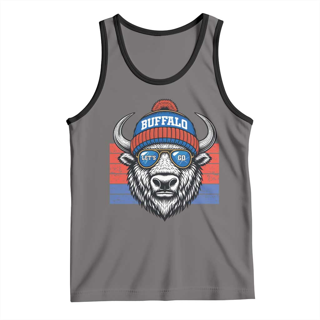 Buffalo Football Tank Top Vintage 90s Bill Fan Game Day - Wonder Print Shop