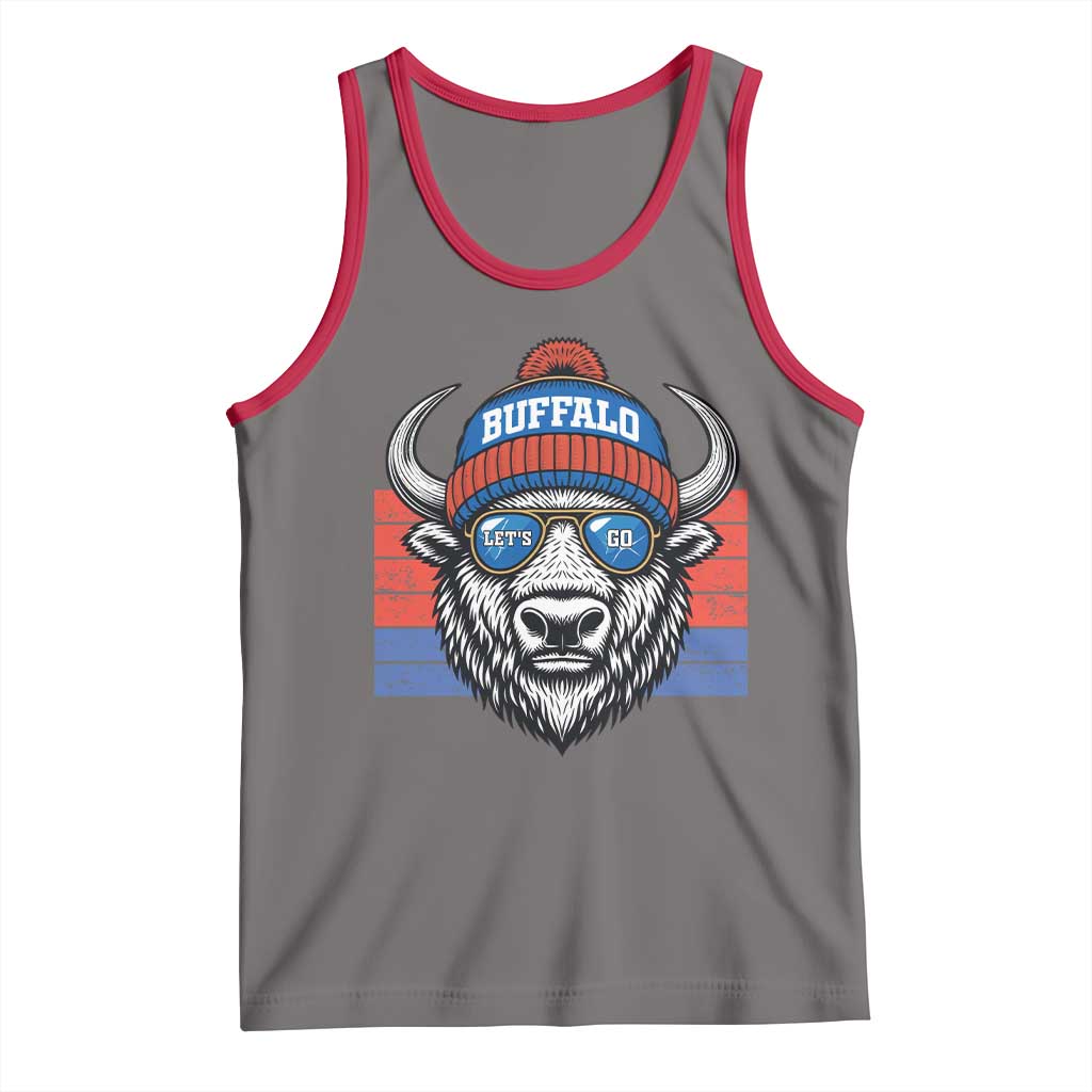Buffalo Football Tank Top Vintage 90s Bill Fan Game Day - Wonder Print Shop