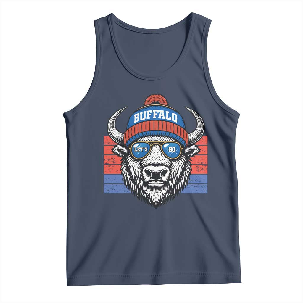 Buffalo Football Tank Top Vintage 90s Bill Fan Game Day - Wonder Print Shop