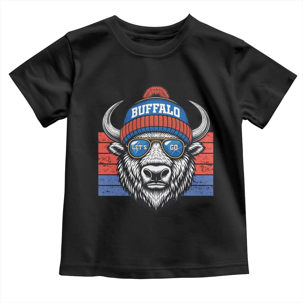 Buffalo Football Toddler T Shirt Vintage 90s Bill Fan Game Day - Wonder Print Shop