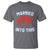 Married Into This Buffalo T Shirt Vintage Sport Mafia Wife Wedding Gifts - Wonder Print Shop