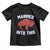 Married Into This Buffalo Toddler T Shirt Vintage Sport Mafia Wife Wedding Gifts - Wonder Print Shop
