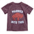 Married Into This Buffalo Toddler T Shirt Vintage Sport Mafia Wife Wedding Gifts - Wonder Print Shop