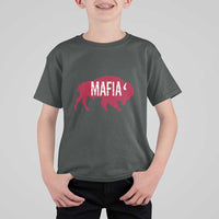 Let's Go Buffalo T Shirt For Kid Funny Mafia WNY Pride Red Buffalo - Wonder Print Shop