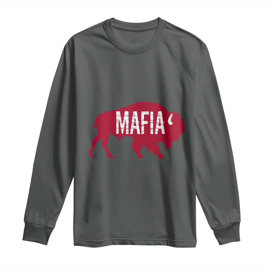 Let's Go Buffalo Long Sleeve Shirt Funny Mafia WNY Pride Red Buffalo