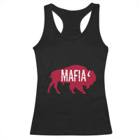 Let's Go Buffalo Racerback Tank Top Funny Mafia WNY Pride Red Buffalo