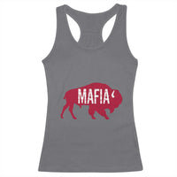 Let's Go Buffalo Racerback Tank Top Funny Mafia WNY Pride Red Buffalo