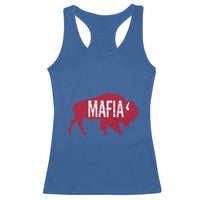 Let's Go Buffalo Racerback Tank Top Funny Mafia WNY Pride Red Buffalo